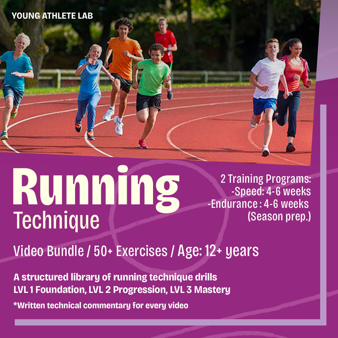 Video bundle 50+ Ex. Running Technique + Speed & Endurance Programs